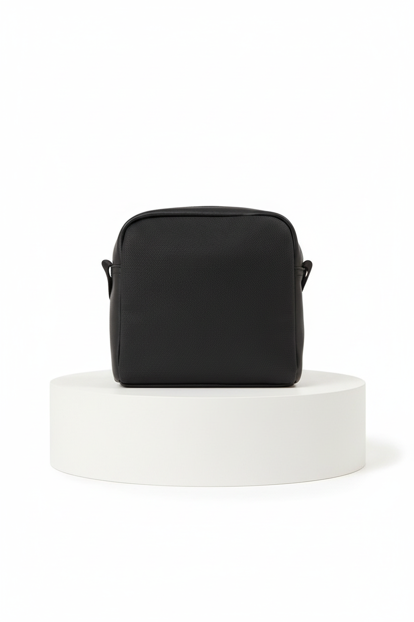 CALVIN KLEIN Men's reporter bag with logo patch