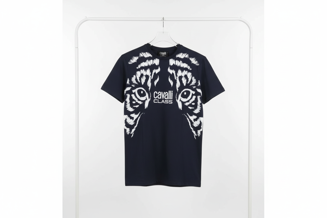 Cavalli Class Blue T-Shirt