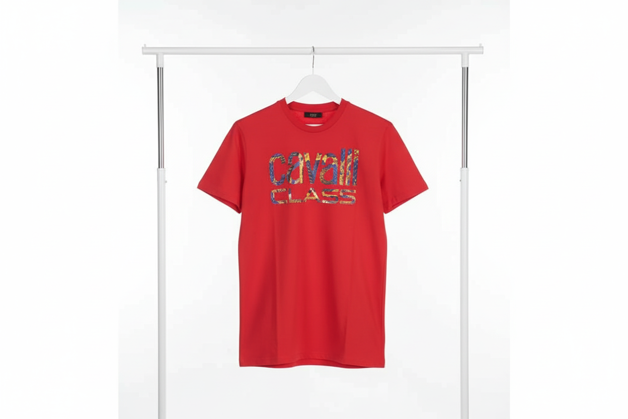 Cavalli Class Red T-Shirt